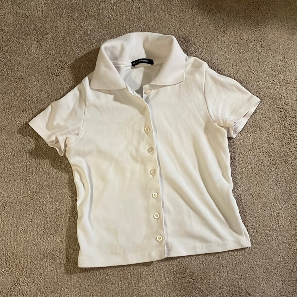 Brandy Melville white button up